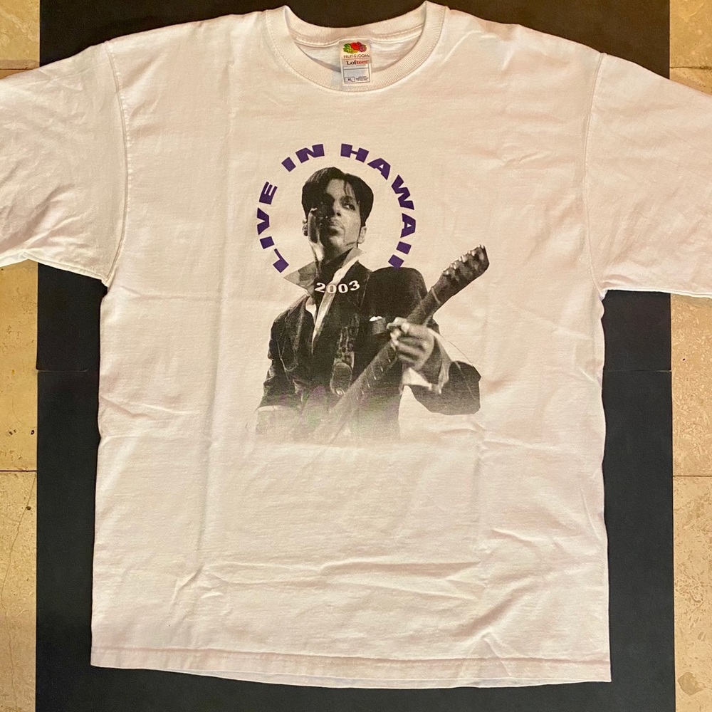 Vintage Y2K 2003 Prince Hawai’i Tour Tee
